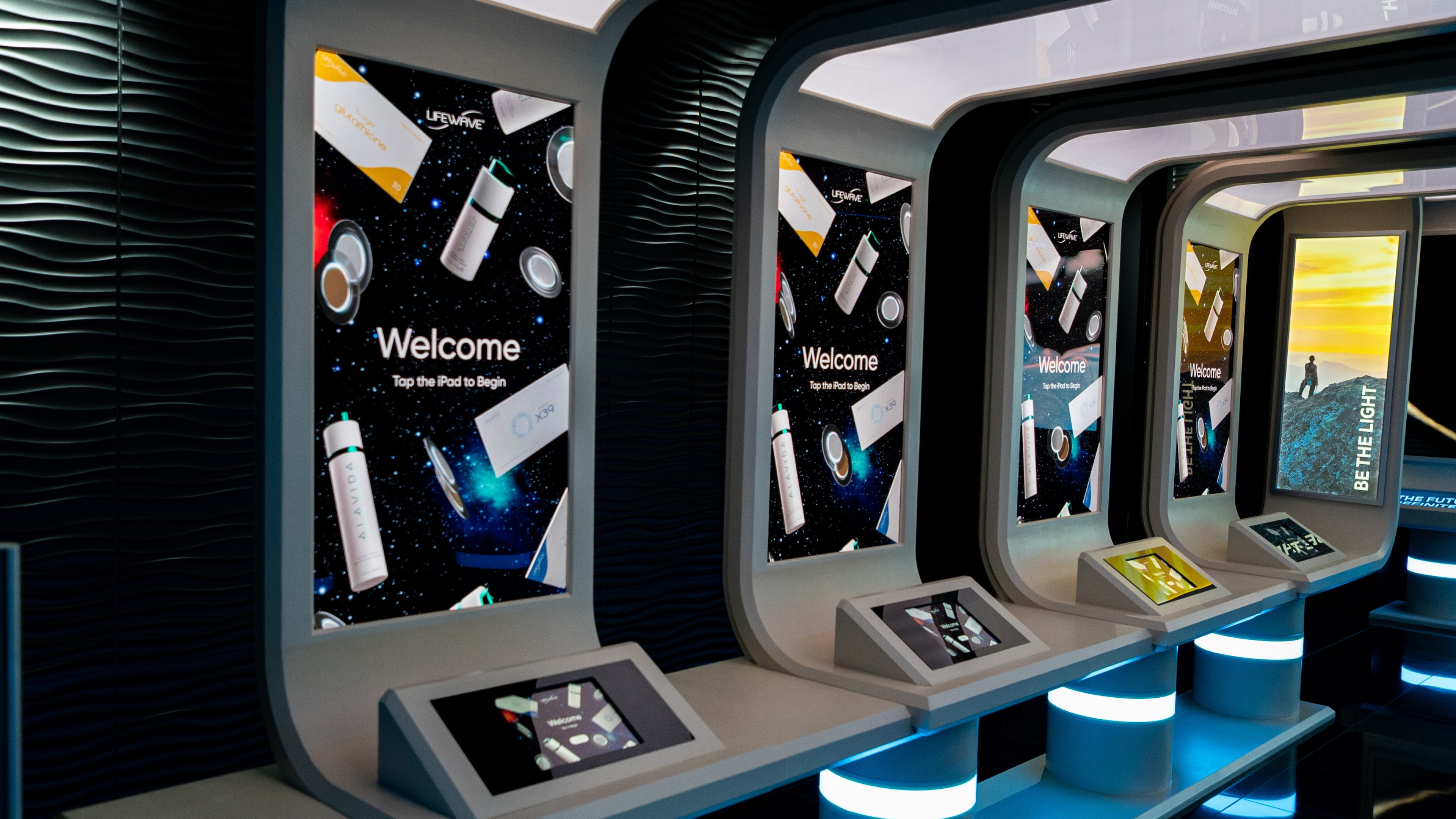 LifeWave — Interactive Kiosks